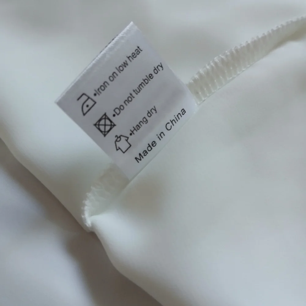 White Cap Tulip Sleeve Pleated Blouse XL - Picture 8 of 9